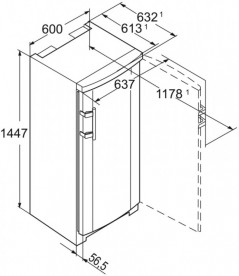 Морозильная камера Liebherr GP 2433 Comfort сталь белый GP 2433