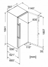 Морозильная камера Liebherr SGN 3036 Comfort NoFrost сталь белый SGN 3036