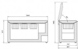 Морозильна скриня Liebherr GT 6122 Comfort сталь білий GT 6122-22 001