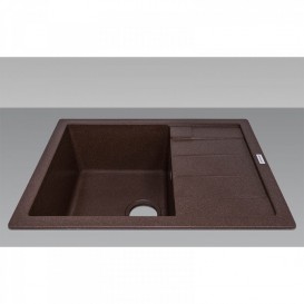 Мойка для кухни Adamant Anila 650х500 мм искусственный гранит коричневый 4824296100305