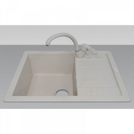 Мийка для кухні Adamant Anila 650х500 мм штучний граніт авена 4824296100306