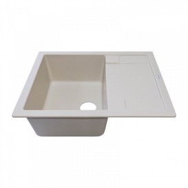 Мойка для кухни Adamant Anila 650х500 мм искусственный гранит ivory 4824296100308