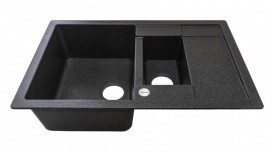 Мойка для кухни Adamant Anila Plus 780х500 мм искусственный гранит графит 4824296100913