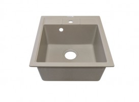 Мойка для кухни Adamant Brick 460х515 мм искусственный гранит сахара 4824296101202