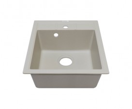 Мойка для кухни Adamant Brick 460х515 мм искусственный гранит ivory 4824296101208