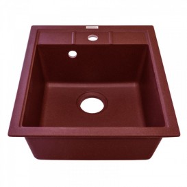 Мойка для кухни Adamant Brick 460х515 мм искусственный гранит terracotta 4824296101211