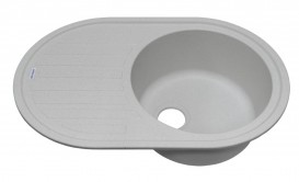 Мойка для кухни Adamant Ellipsis 770х500 мм искусственный гранит old stone 4824296101010