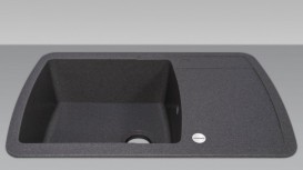 Мийка для кухні Adamant Optimaks 780х500 мм штучний граніт сірий 4824296101104