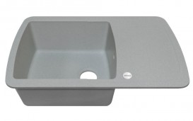 Мойка для кухни Adamant Optimaks 780х500 мм искусственный гранит светло-серый 4824296101109
