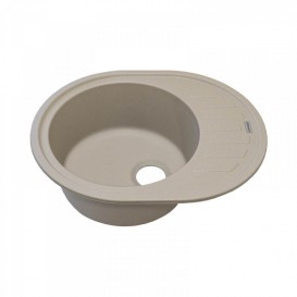 Мийка для кухні Adamant Ovum 620х500 мм штучний граніт сахара 4824296100402