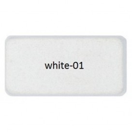 Мийка для кухні Adamant Prizma 590х500 мм штучний граніт білий 4824296100201