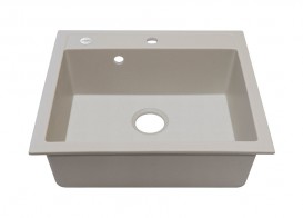 Мойка для кухни Adamant Prizma 590х500 мм искусственный гранит ivory 4824296100208