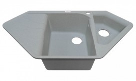 Мийка для кухні Adamant Spirit 1000х500 мм штучний граніт світло-сірий 4824296101309