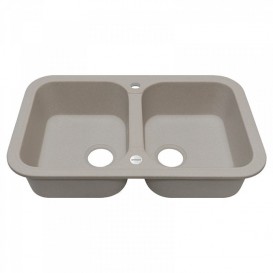Мойка для кухни Adamant Twins 770х470 мм искусственный гранит авена 4824296100506