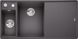 Мийка для кухні Blanco Axia III 6 S-F врізна SILGRANIT PuraDur® темна скеля 524664