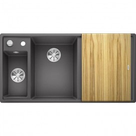 Мийка для кухні Blanco Axia III 6 S SILGRANIT PuraDur® темна скеля 524644