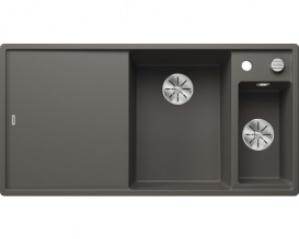 Мойка для кухни Blanco Axia III 6S 100х51 см чаша справа SILGRANIT PuraDur® вулканический серый 527228