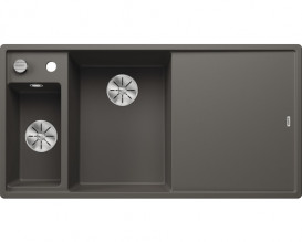 Мийка для кухні Blanco Axia III 6S 100х51 см чаша зліва SILGRANIT PuraDur® вулканічний сірий 527226