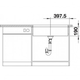 Мийка для кухні Blanco Cronos XL 8-IF нержавіюча сталь матова 523381