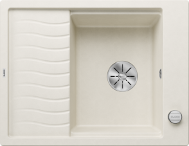 Мийка для кухні Blanco Elon 45 S 65х50 см SILGRANIT® PuraDur® м'який білий 527068