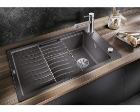Мийка для кухні Blanco Elon XL 6 S 78х50 см SILGRANIT® PuraDur® вулканічний сірий 527253