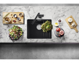 Мийка для кухні Blanco Etagon 500-U 53х46 см SILGRANIT PuraDur® вулканічний сірий 527258