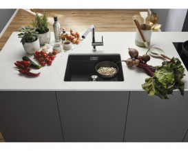 Мийка для кухні Blanco Etagon 500-U 53х46 см SILGRANIT PuraDur® вулканічний сірий 527258