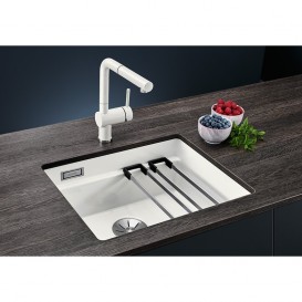 Мойка для кухни Blanco Etagon 500-U керамика PuraPlus™ глянцевый белый 525149