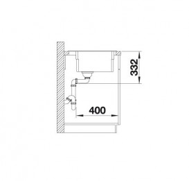 Мойка для кухни Blanco Etagon 6 60х51 см SILGRANIT PuraDur® мягкий белый 527076