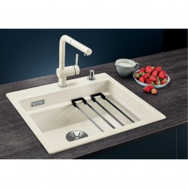 Мойка для кухни Blanco Etagon 6 керамика PuraPlus™ глянцевый белый 525156