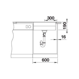 Мойка для кухни Blanco Etagon XL 6 S-F 98,8х49,8 см SILGRANIT® PuraDur® антрацит 528101