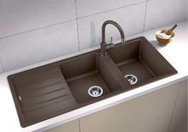Мойка для кухни Blanco Legra 8S врезная SILGRANIT PuraDur® кофе 523168