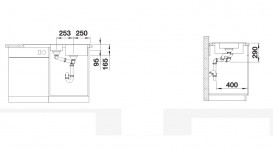 Мойка для кухни Blanco Livit II 6 S 100х50 см нержавеющая сталь полированная 526623