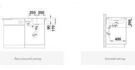 Мийка для кухні Blanco Tipo II 6 S 100х50 см нержавіюча сталь матова 526620