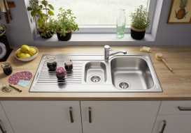 Мийка для кухні Blanco Tipo II 6 S 100х50 см нержавіюча сталь матова 526620