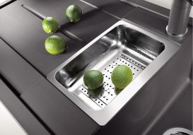 Мийка для кухні Blanco Metra 6S 100х50 см SILGRANIT® PuraDur® чорний 525926