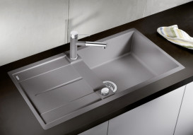 Мойка для кухни Blanco Metra XL 6 S-F 99х49 см SILGRANIT® PuraDur® вулканический серый 527308