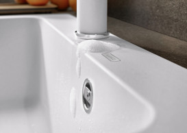 Мойка для кухни Blanco Naya 6 61,5х51 см SILGRANIT PuraDur® белый 519641