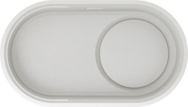 Мийка для кухні Blanco Oovalon 700-IF 75,6х43 см Velgranit хмарний білий 527992