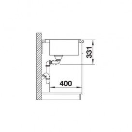 Мийка для кухні Blanco Pleon 6 Split врізна SILGRANIT PuraDur® бетон 525308