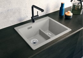 Мийка для кухні Blanco Pleon 6 Split врізна SILGRANIT PuraDur® бетон 525308