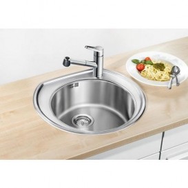 Мийка для кухні Blanco Rondoval C врізна нержавіюча сталь 525319