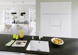 Мийка для кухні Blanco Rotan 500-U 53х46 см SILGRANIT® PuraDur® білий 523076