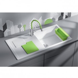 Мийка для кухні Blanco Sity XL 6 S SILGRANIT PuraDur® білий / ківі 525063