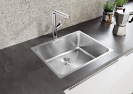 Мийка для кухні Blanco Solis 450-IF 49х44 см врізна нержавіюча сталь 526121