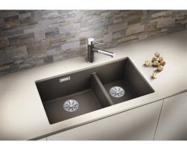Мойка для кухни Blanco Subline 430/270-U 75,5х46 см SILGRANIT PuraDur® вулканический серый 527350