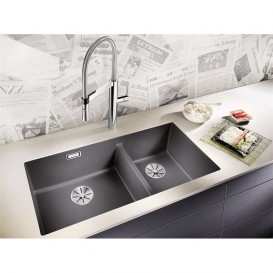 Мийка для кухні Blanco Subline 430/270-U SILGRANIT PuraDur® антрацит 523151