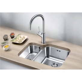 Мийка для кухні Blanco Supra 340/180-U нержавіюча сталь полірована 525215