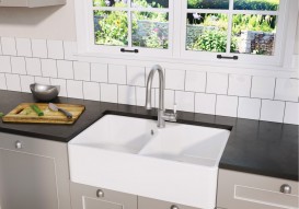 Мийка для кухні Blanco Villae Farmhouse Double 79,4х49 см кераміка білий 525164