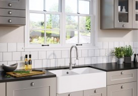 Мийка для кухні Blanco Villae Farmhouse Double 79,4х49 см кераміка білий 525164